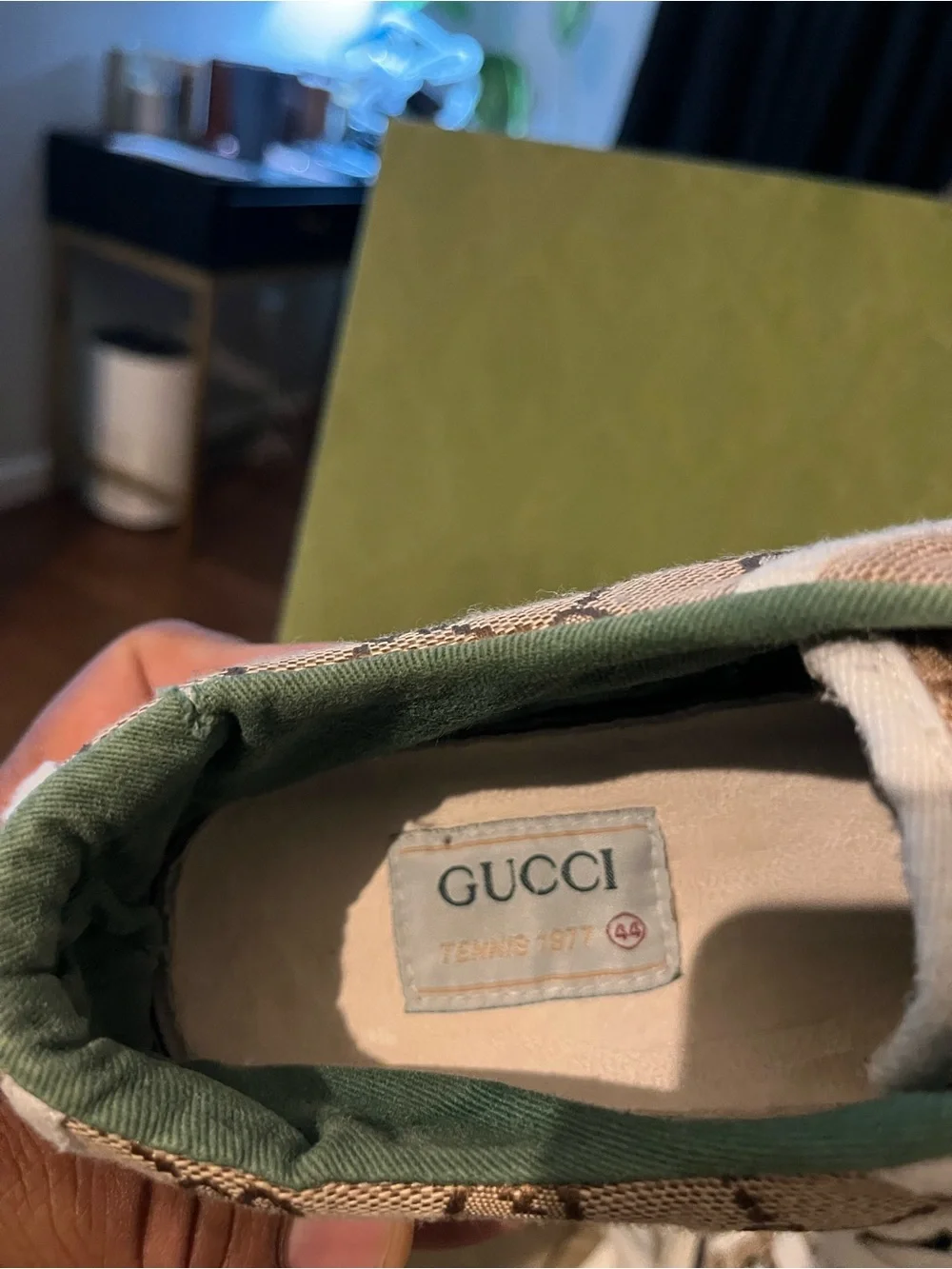Gucci Sneakers with Red Soles